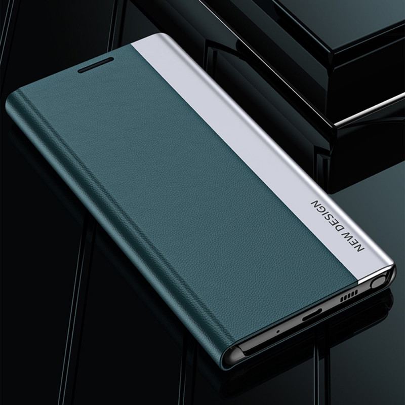 Capa De Celular Para Samsung Galaxy M12 / A12 Flip Couro Sintético