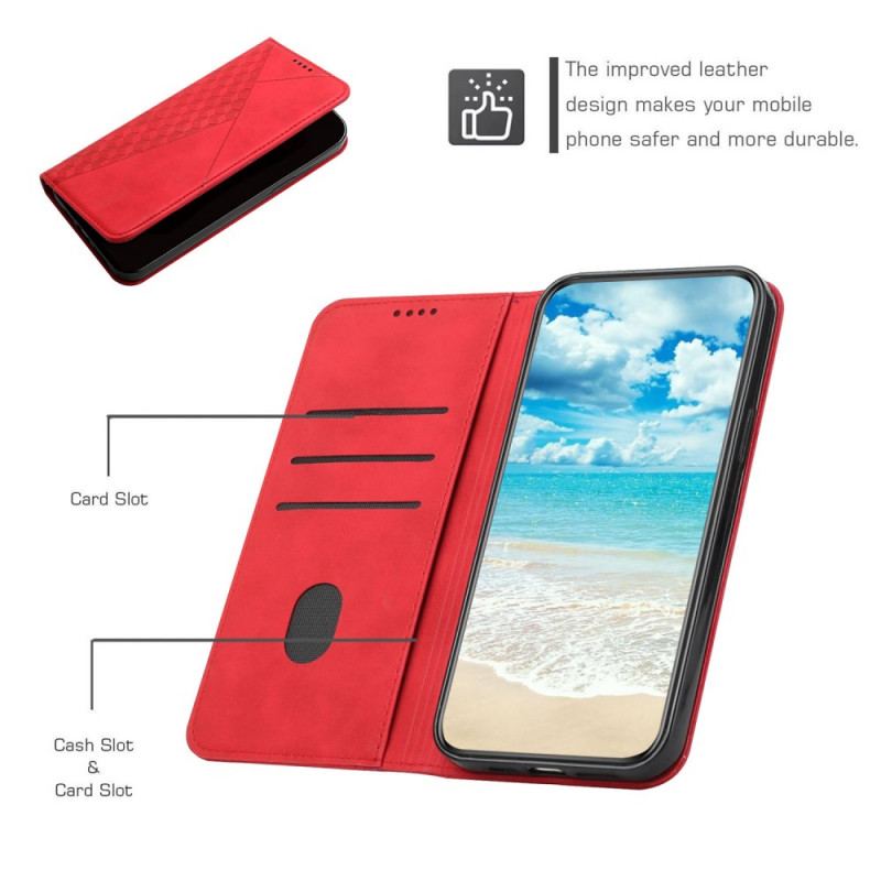 Capa De Celular Para Samsung Galaxy M12 / A12 Flip Efeito Geocouro