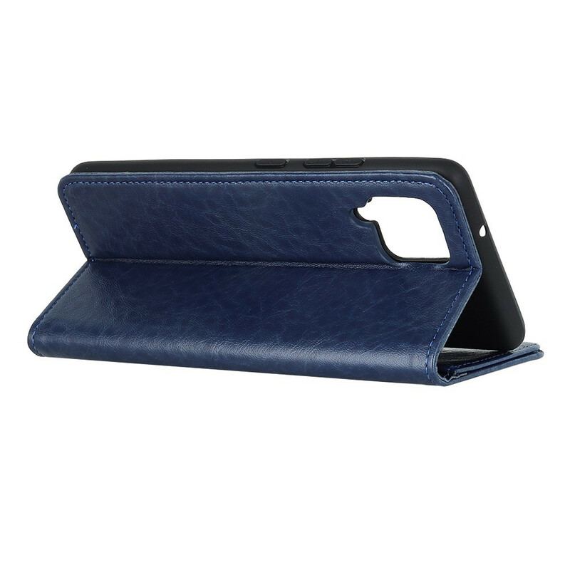 Capa De Celular Para Samsung Galaxy M12 / A12 Flip Estilo Couro Dividido