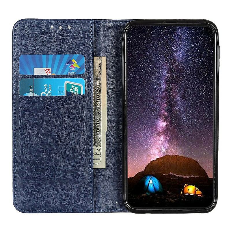 Capa De Celular Para Samsung Galaxy M12 / A12 Flip Estilo Couro Dividido