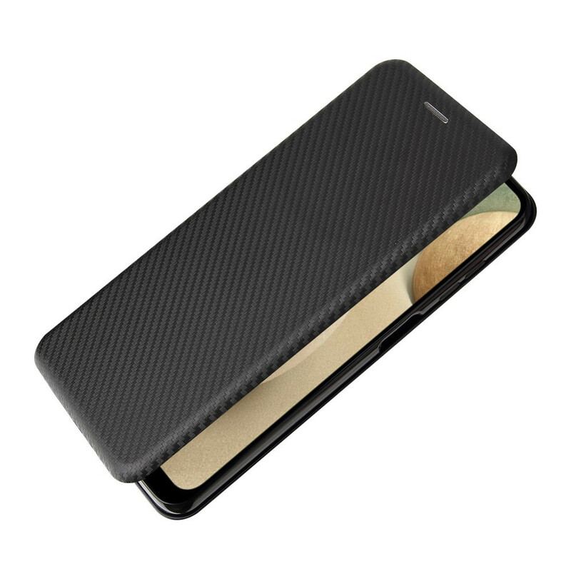 Capa De Celular Para Samsung Galaxy M12 / A12 Flip /fibra De Carbono