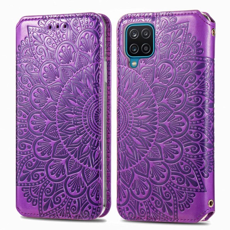 Capa De Celular Para Samsung Galaxy M12 / A12 Flip Mandala