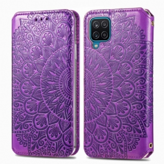 Capa De Celular Para Samsung Galaxy M12 / A12 Flip Mandala