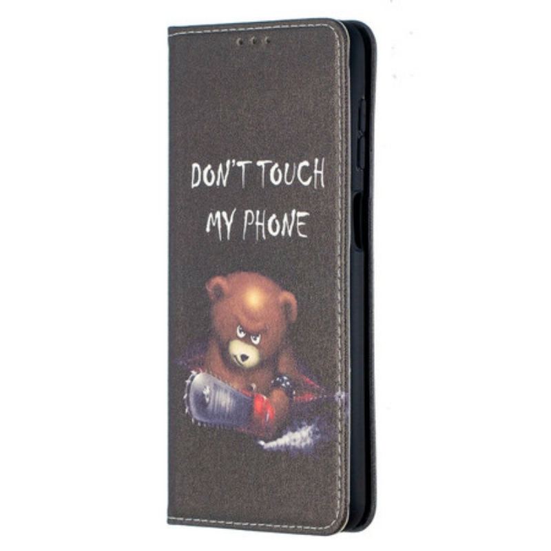 Capa De Celular Para Samsung Galaxy M12 / A12 Flip Urso Perigoso