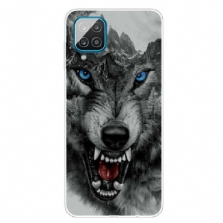 Capa De Celular Para Samsung Galaxy M12 / A12 Lobo Sublime