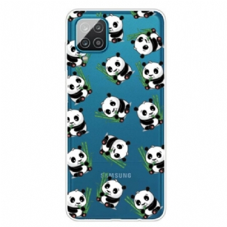 Capa De Celular Para Samsung Galaxy M12 / A12 Pequenos Pandas