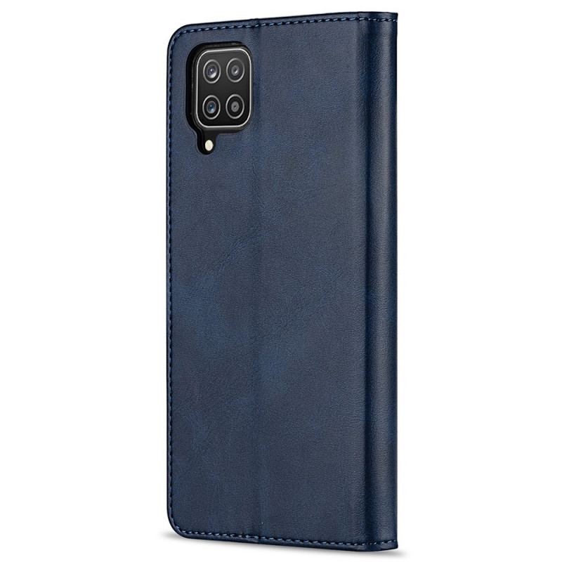 Capa De Couro Para Samsung Galaxy M12 / A12 Gussim