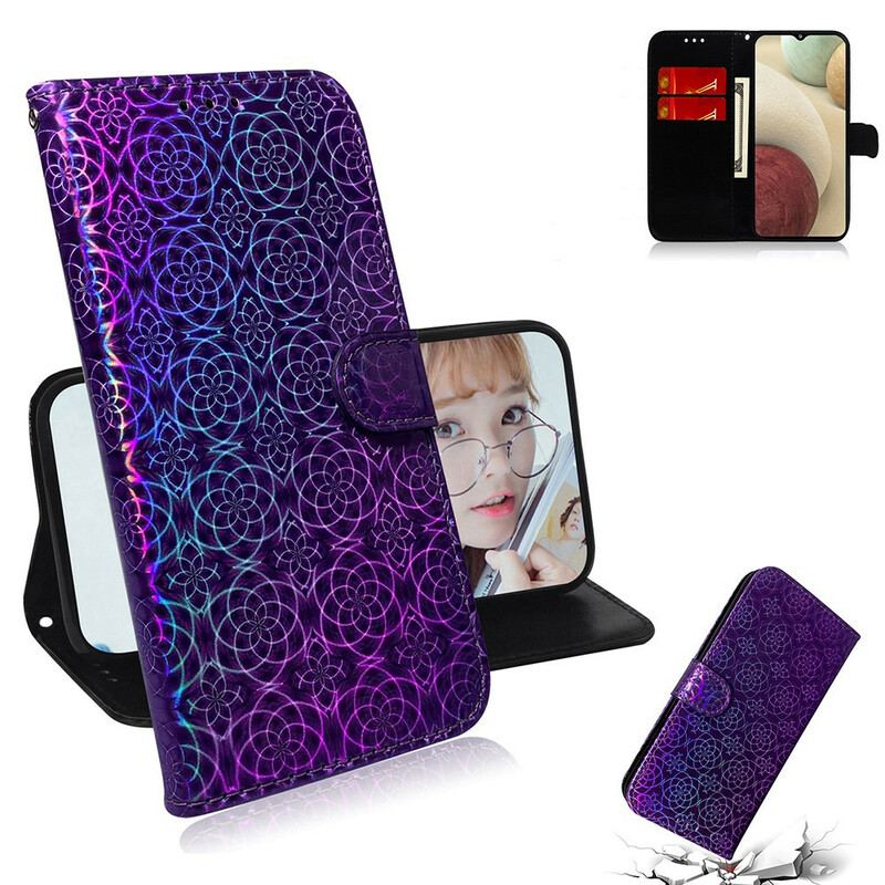 Capa Flip Para Samsung Galaxy M12 / A12 Cor Pura