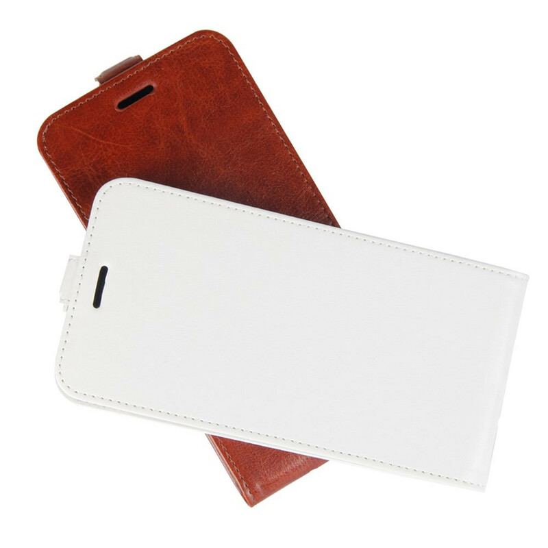 Capa Flip Para Samsung Galaxy M12 / A12 De Couro Aba Vertical Efeito Couro