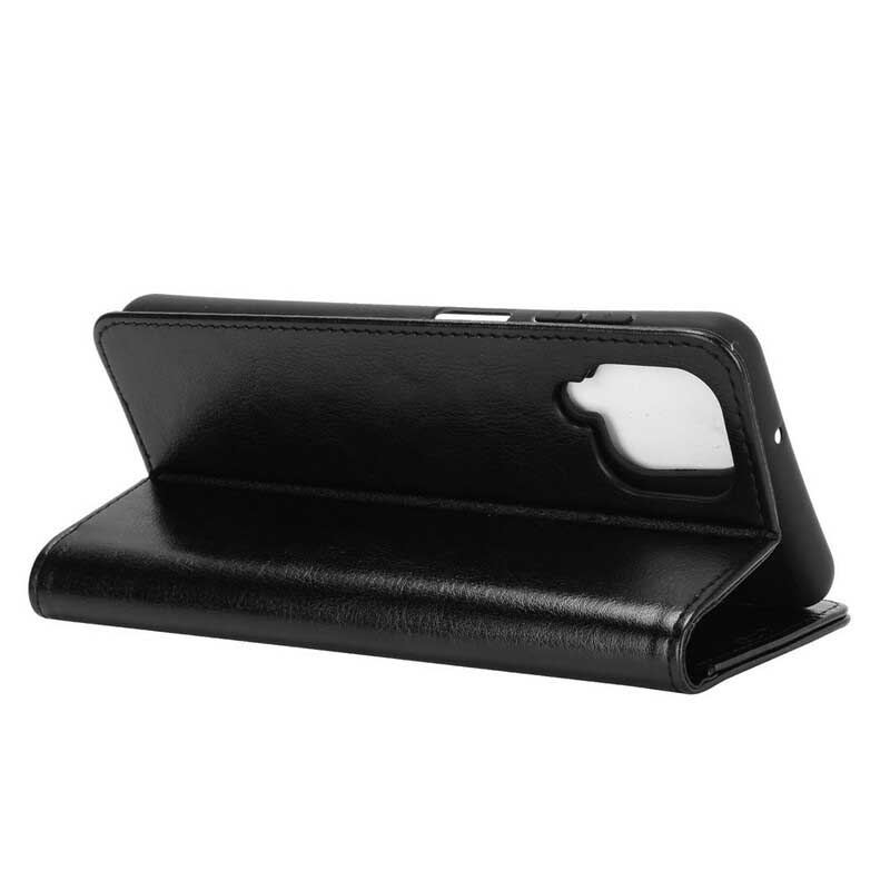 Capa Flip Para Samsung Galaxy M12 / A12 Couro Ultra Sintético