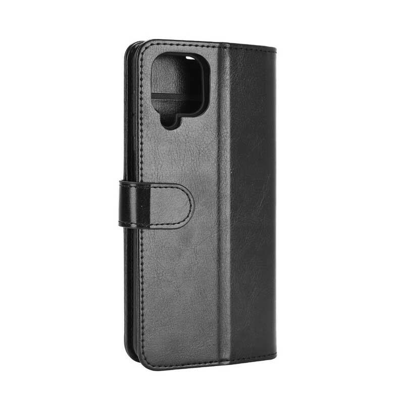 Capa Flip Para Samsung Galaxy M12 / A12 Couro Ultra Sintético