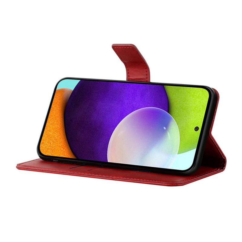 Capa Flip Para Samsung Galaxy M12 / A12 Estilo X Design Geo Couro