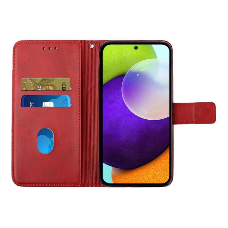 Capa Flip Para Samsung Galaxy M12 / A12 Estilo X Design Geo Couro