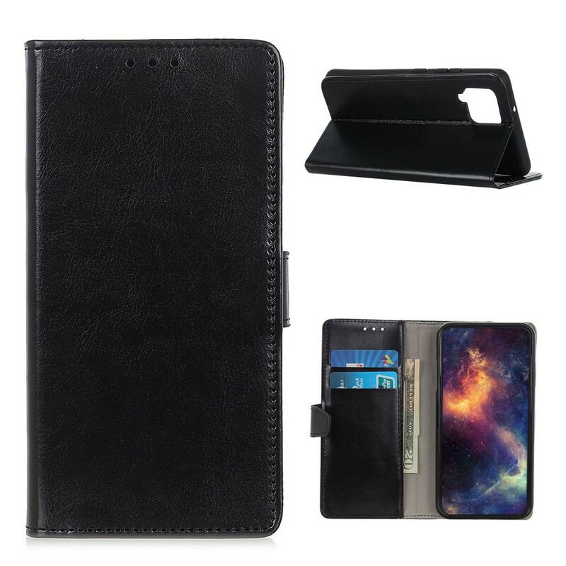 Capa Folio Para Samsung Galaxy M12 / A12 Brilhante