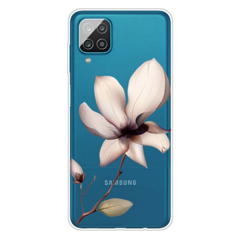 Capa Para Samsung Galaxy M12 / A12 Floral Premium