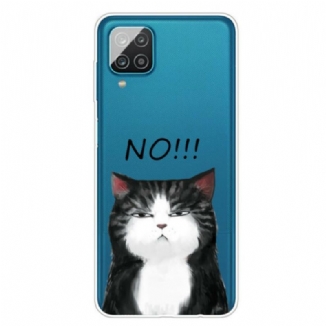 Capa Para Samsung Galaxy M12 / A12 O Gato Que Diz Não