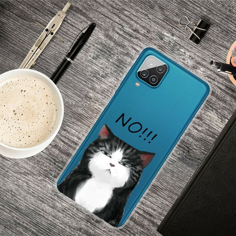 Capa Para Samsung Galaxy M12 / A12 O Gato Que Diz Não