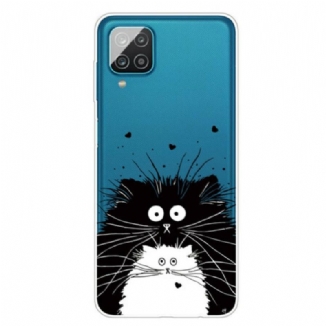 Capa Para Samsung Galaxy M12 / A12 Olha Os Gatos