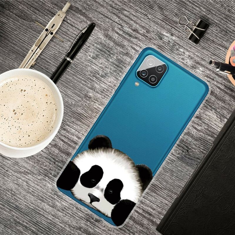 Capa Para Samsung Galaxy M12 / A12 Panda Sem Costura