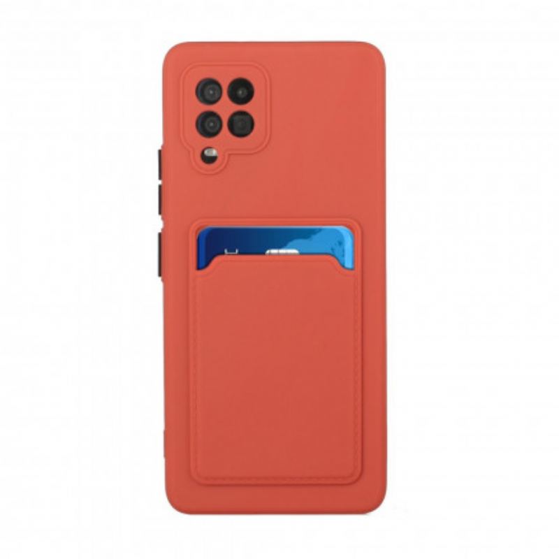 Capa Para Samsung Galaxy M12 / A12 Titular De Cartão De Silicone