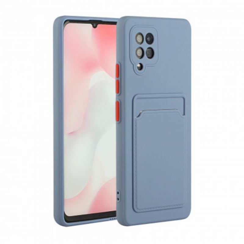 Capa Para Samsung Galaxy M12 / A12 Titular De Cartão De Silicone