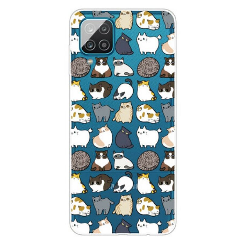 Capa Para Samsung Galaxy M12 / A12 Top Cats