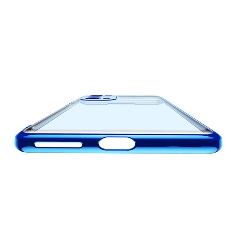 Capa De Celular Para Oppo Find X3 Lite Bordas Estilo Metal Transparente Sulada