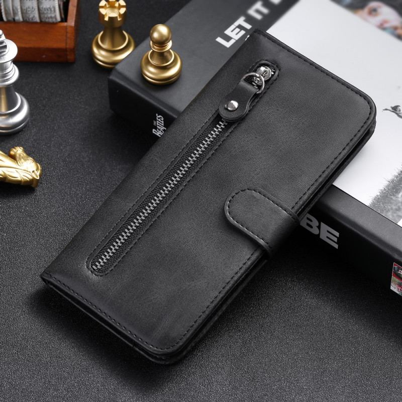 Capa De Couro Para Oppo Find X3 Lite Carteira