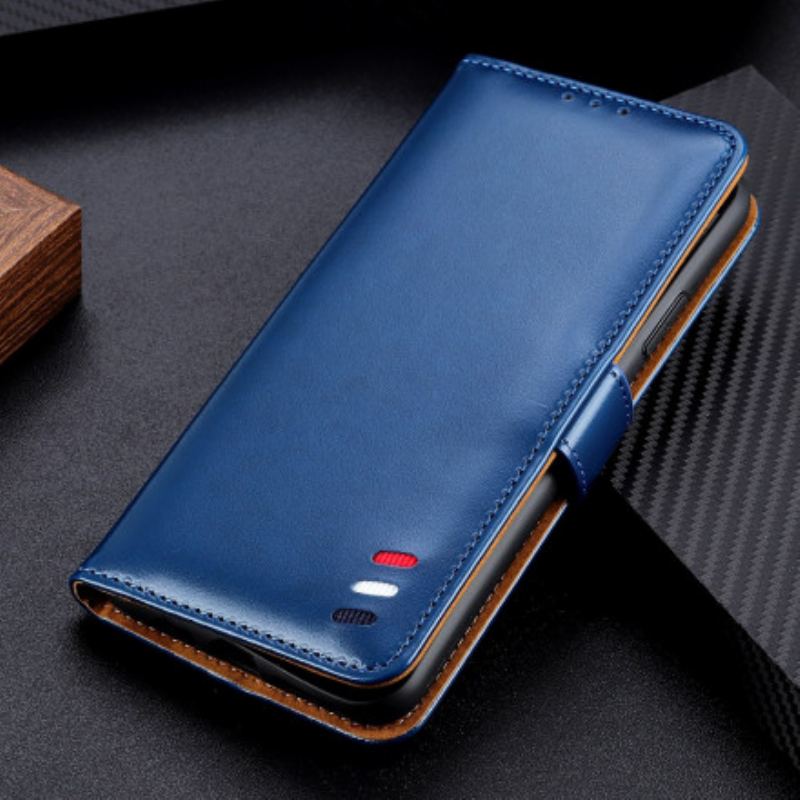 Capa Flip Para Sony Xperia 5 III Efeito Couro Tricolor