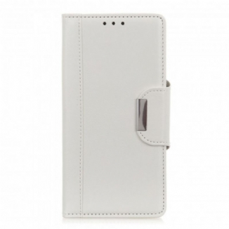 Capa Flip Para Sony Xperia 5 III Fecho Elegante De Couro Falso