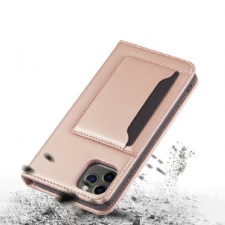 Capa De Celular Para iPhone 12 / 12 Pro Flip Suporte Para Cartão