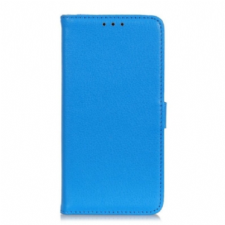 Capa Folio Para iPhone 12 / 12 Pro Textura Premium De Lichia