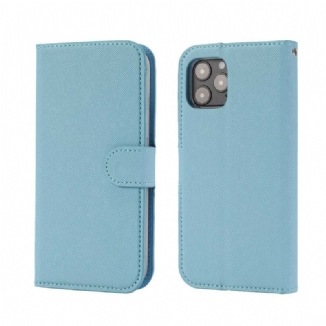 Capa Capa Folio Para iPhone 12 / 12 Pro Texturizado Com Destacável