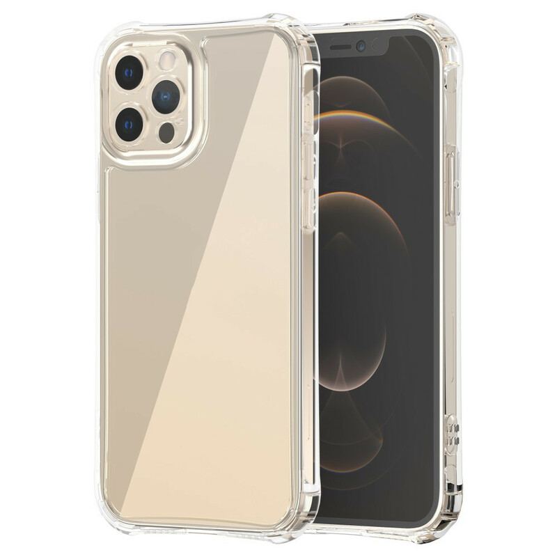 Capa Para iPhone 12 / 12 Pro Almofadas Protetoras Leeu Transparentes