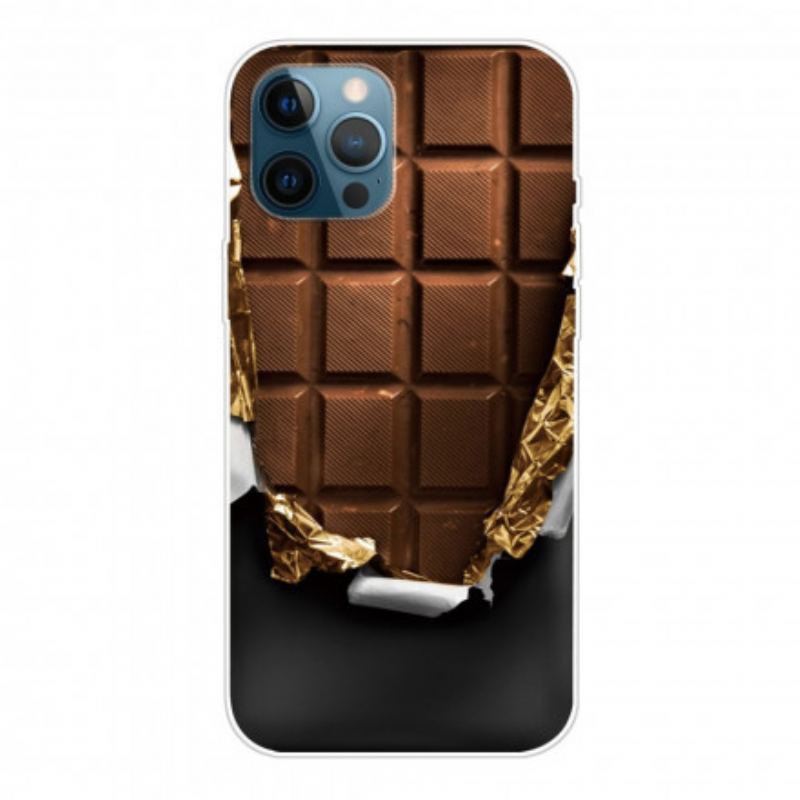 Capa Para iPhone 12 / 12 Pro Chocolate Flexível