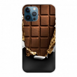 Capa Para iPhone 12 / 12 Pro Chocolate Flexível