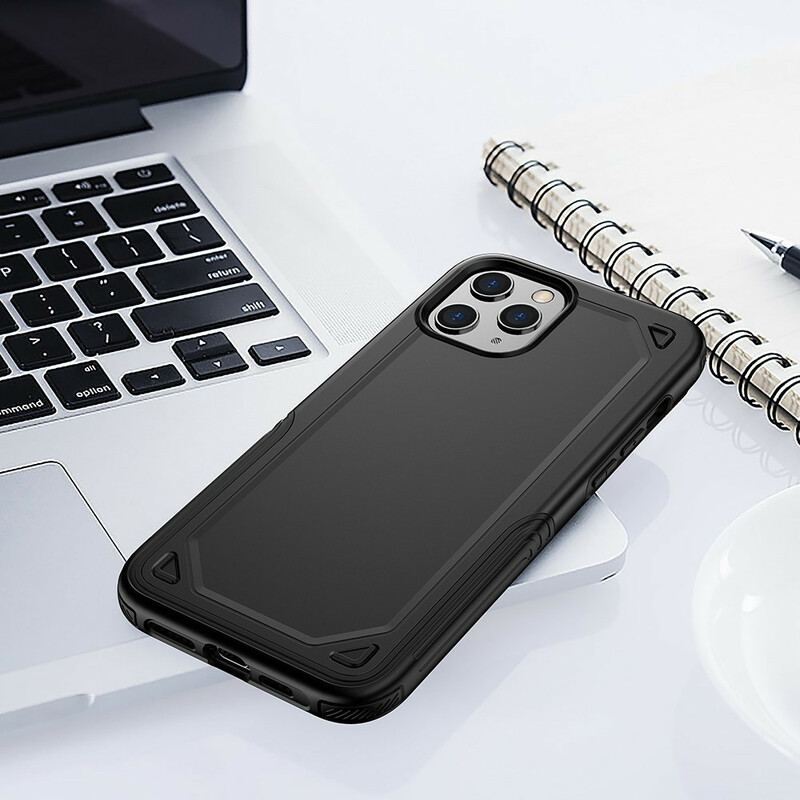 Capa Para iPhone 12 / 12 Pro Efeito Premium De Metal