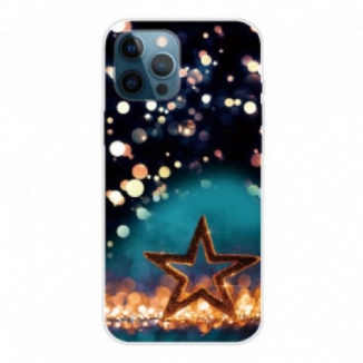 Capa Para iPhone 12 / 12 Pro Estrela Flexível