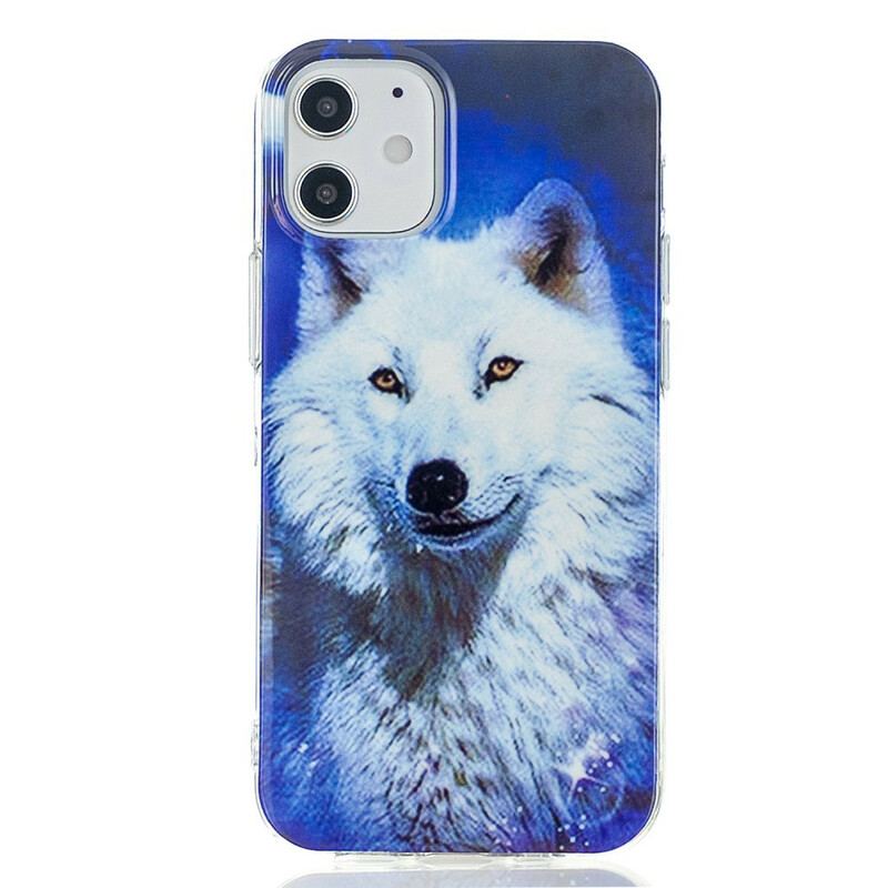 Capa Para iPhone 12 / 12 Pro Fluorescente Wolf Series