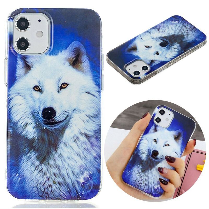 Capa Para iPhone 12 / 12 Pro Fluorescente Wolf Series