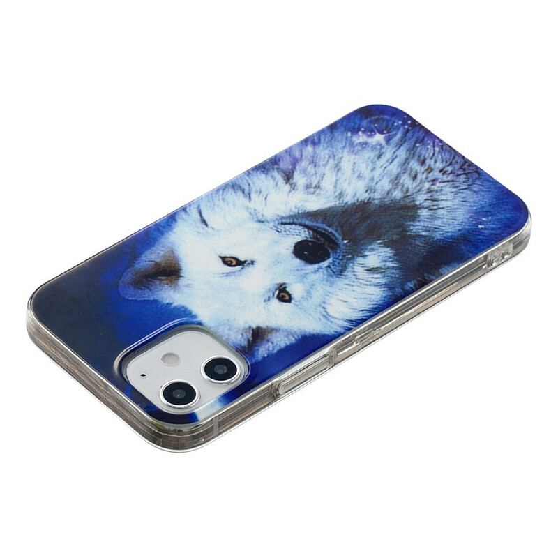 Capa Para iPhone 12 / 12 Pro Fluorescente Wolf Series