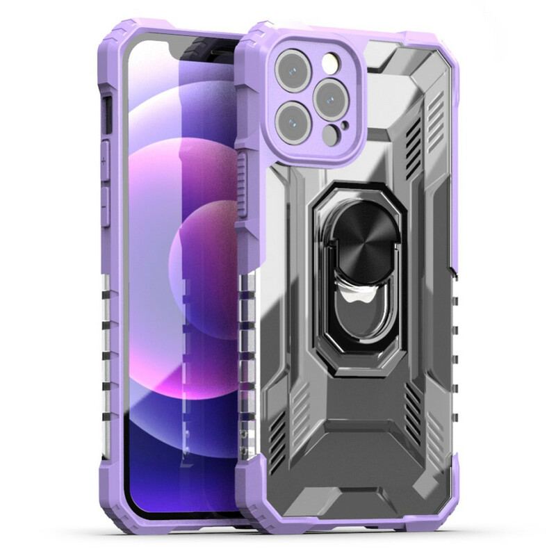 Capa Para iPhone 12 / 12 Pro Fosco Com Suporte De Anel