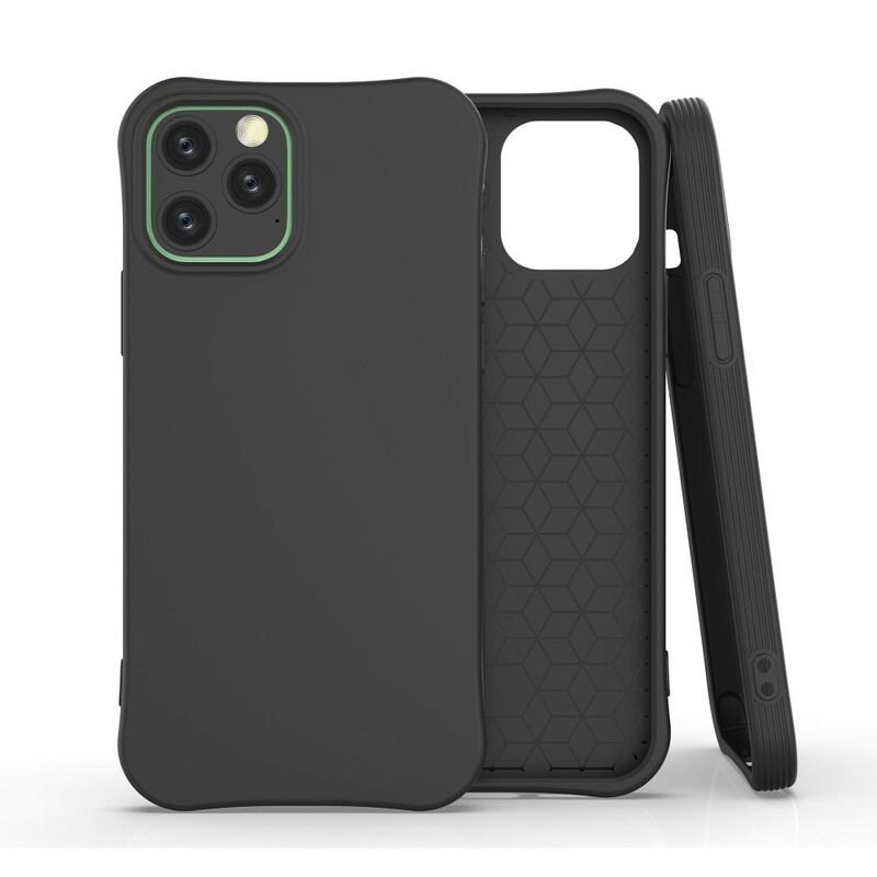 Capa Para iPhone 12 / 12 Pro Fosco De Silicone Flexível