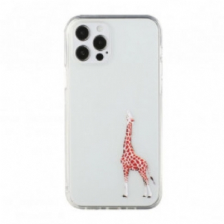 Capa Para iPhone 12 / 12 Pro Logótipo Da Giraffe Games