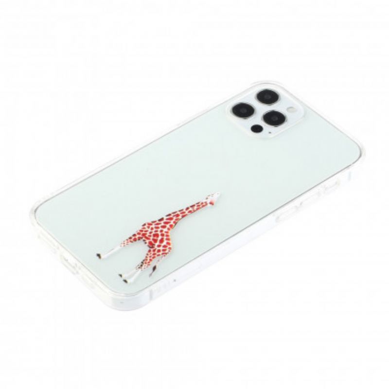 Capa Para iPhone 12 / 12 Pro Logótipo Da Giraffe Games