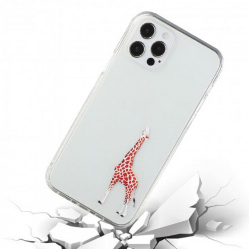 Capa Para iPhone 12 / 12 Pro Logótipo Da Giraffe Games