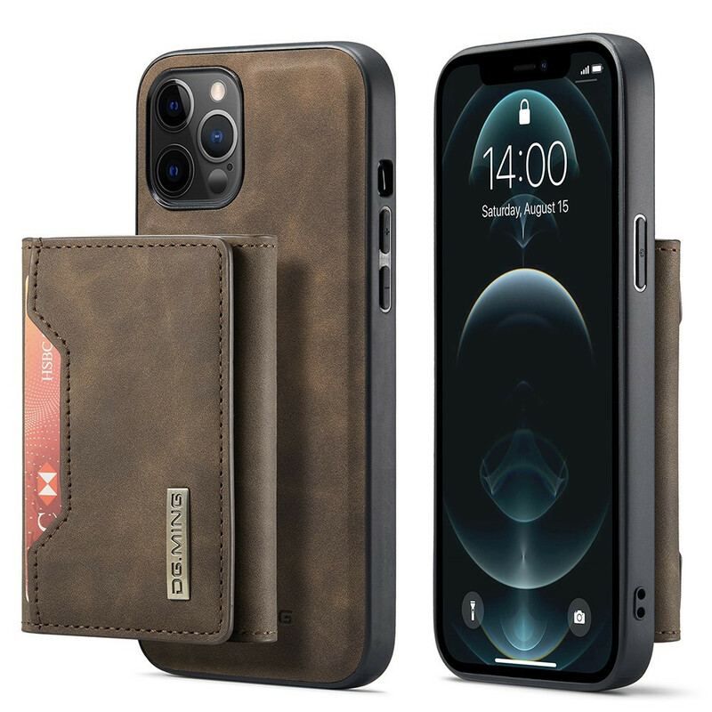 Capa Para iPhone 12 / 12 Pro Porta-cartões Destacável Dg.ming