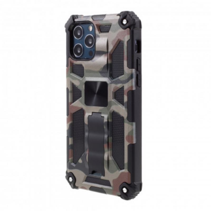 Capa Para iPhone 12 / 12 Pro Suporte Removível De Camuflagem