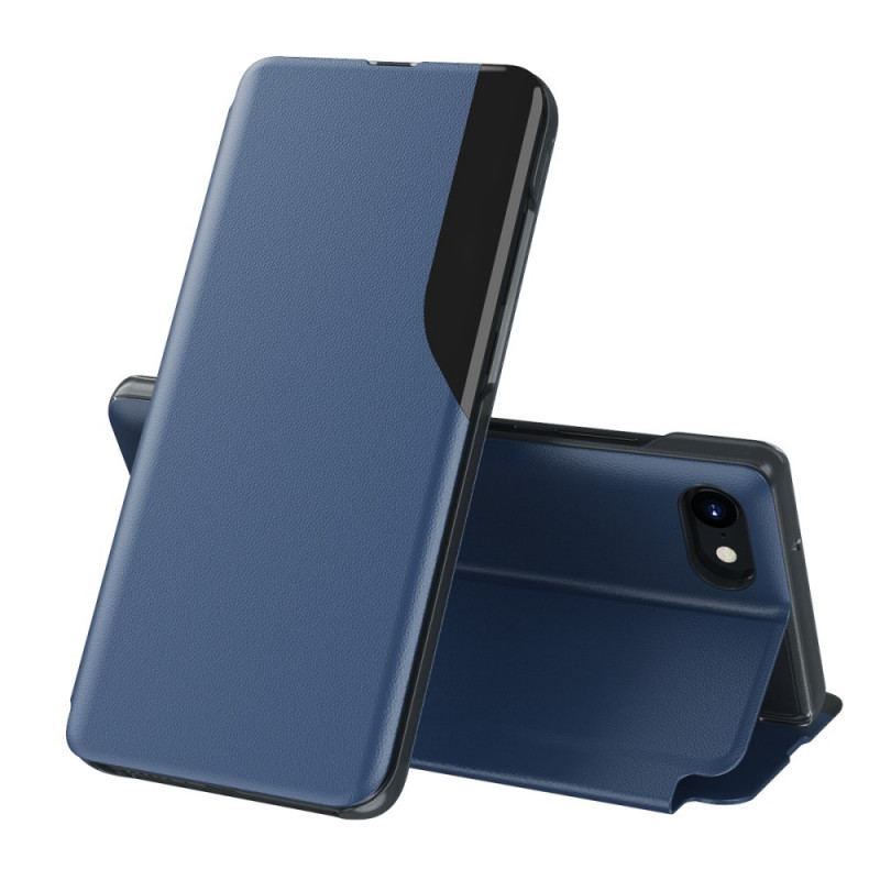 Capa De Celular Para iPhone SE 3 / SE 2 / 8 / 7 Couro Sintético