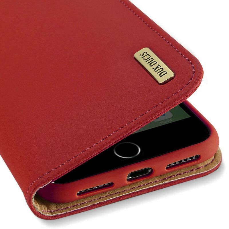 Capa De Celular Para iPhone SE 3 / SE 2 / 8 / 7 Flip Desejo Série Dux-ducis